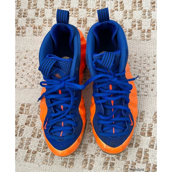 Nike Air Foamposite One New York Knicks Sneaker Mens Size 10 - Picture 2 of 6